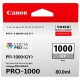 Canon PFI-1000 Orjinal Gri Mürekkep Kartuş Canon PFI-1000 Orjinal Gri Mürekkep Kartuş