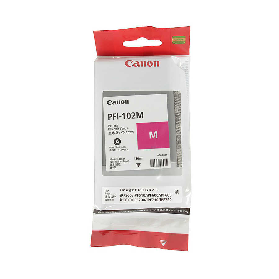 Canon PFI-102M Kırmızı Orjinal Kartuş
