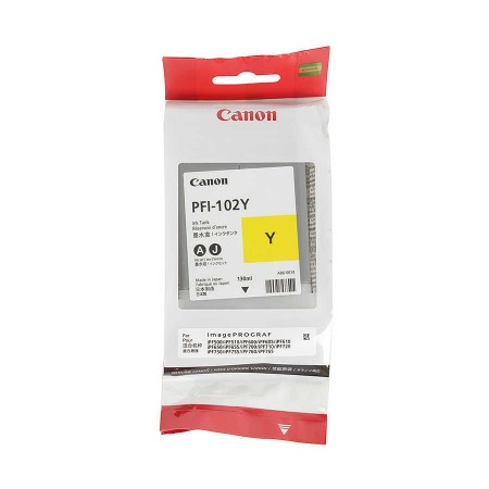 Canon PFI-102Y Sarı Orjinal Kartuş Canon PFI-102Y Sarı Orjinal Kartuş