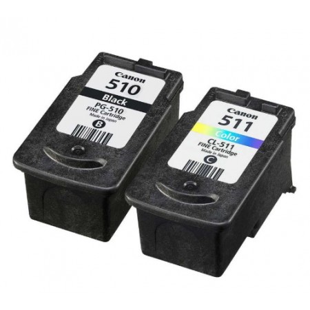 Canon PG-510/CL-511 Siyah Ve Renkli Orjinal Multi Paket Kartuş Canon PG-510/CL-511 Siyah Ve Renkli Orjinal Multi Paket Kartuş