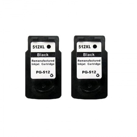 Canon PG-512 Orjinal 2'li Paket Siyah Mürekkep Kartuş Canon PG-512 Orjinal 2'li Paket Siyah Mürekkep Kartuş