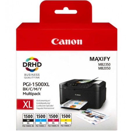 Canon PGI-1500XL Orjinal Multi Paket Kartuş Canon PGI-1500XL Orjinal Multi Paket Kartuş