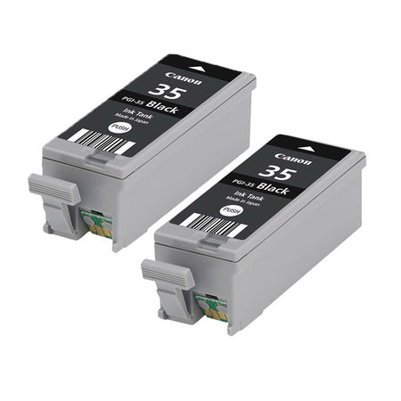 Canon PGI-35 Siyah Orjinal 2'li Paket Mürekkep Kartuş Canon PGI-35 Siyah Orjinal 2'li Paket Mürekkep Kartuş