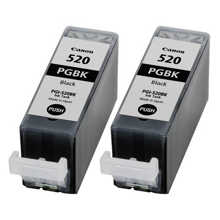 Canon PGI-520 Orjinal Siyah 2'li Paket Mürekkep Kartuş Canon PGI-520 Orjinal Siyah 2'li Paket Mürekkep Kartuş