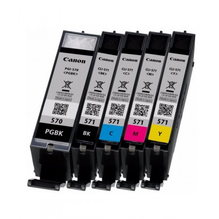 Canon PGI-570-CLI-571 Orjinal Multi Paket Mürekkep Kartuş Canon PGI-570-CLI-571 Orjinal Multi Paket Mürekkep Kartuş