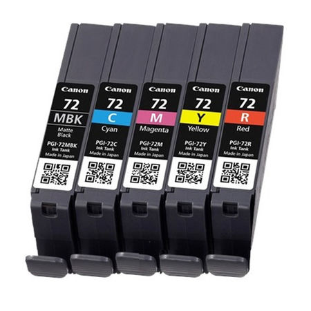 Canon PGI-72 Orjinal MBK-CMY-R Multi Paket Mürekkep Kartuş Canon PGI-72 Orjinal MBK-CMY-R Multi Paket Mürekkep Kartuş