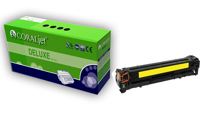 CORALJET  HP CB542A MUADİL SARI RENK TONER