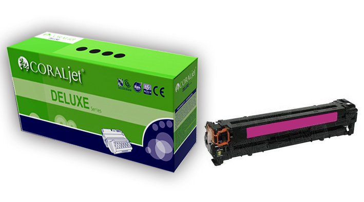 CORALJET  HP CB543A MUADİL KIRMIZI RENK TONER