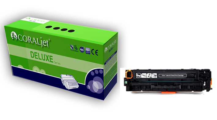 CORALJET  HP CF350A MUADİL SİYAH RENK TONER