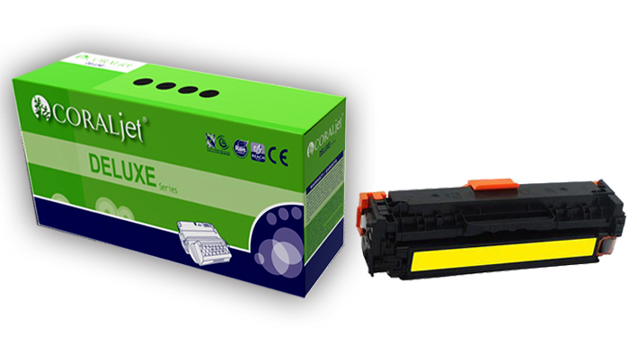 CORALJET  HP CF402A MUADİL SARI RENK TONER