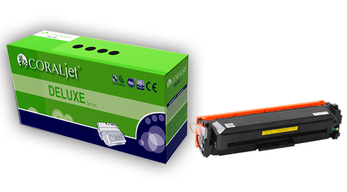 CORALJET HP CF412X MUADİL SARI TONER