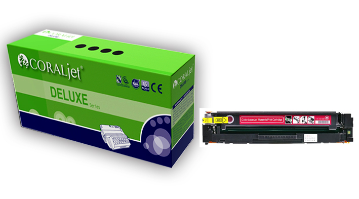 CORALJET  HP CF543A MUADİL KIRMIZI RENK TONER