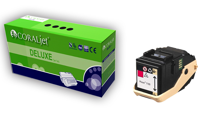 CORALJET  XEROX 7100MG MUADİL KIRMIZI RENK TONER