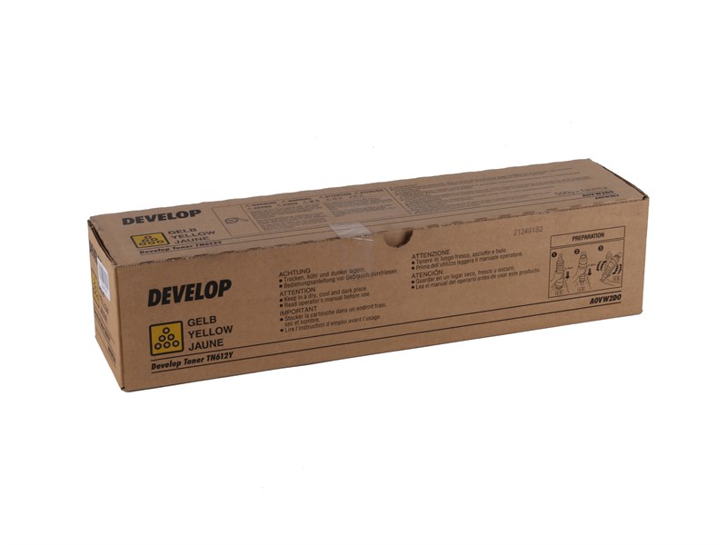 Develop TN-612 Orjinal Sarı Toner İneo