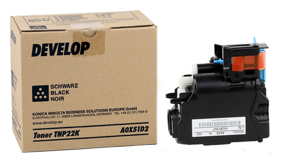Develop TNP-22 Orjinal Siyah Toner İneo