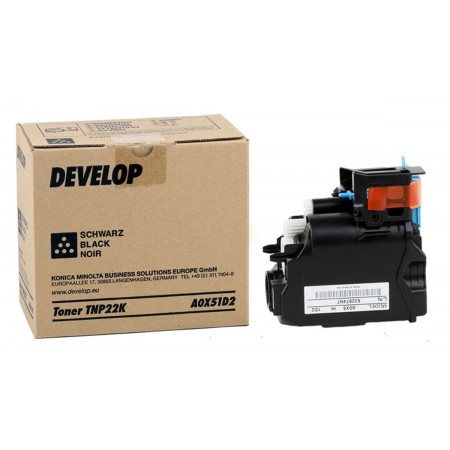 Develop TNP-22 Orjinal Siyah Toner İneo Develop TNP-22 Orjinal Siyah Toner İneo