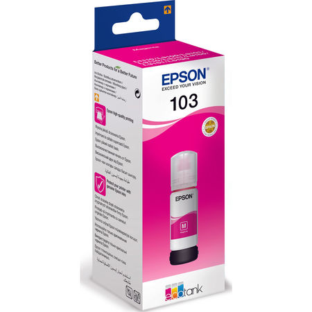 Epson (103) C13T00S34A Kırmızı Orjinal Mürekkep