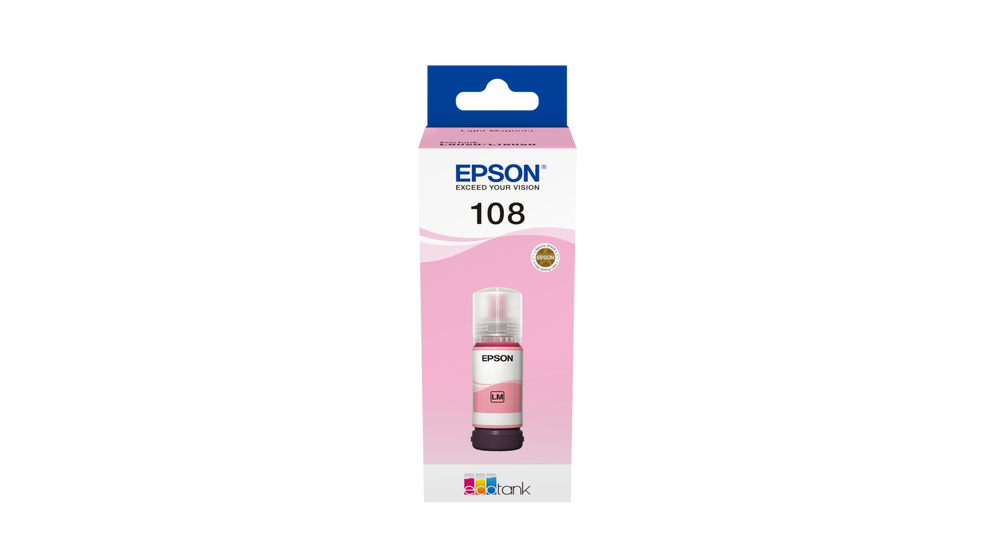 Epson 108 Açık Kırmızı Orjinal Kartuş