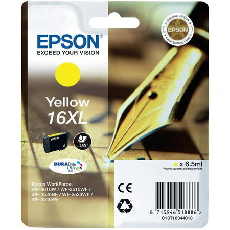 Epson (16XL-T1634) C13T16344020 Sarı Orjinal Kartuş