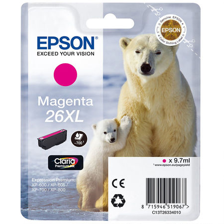 Epson (26XL-T2633) C13T26334020 Kırmızı Orjinal Kartuş