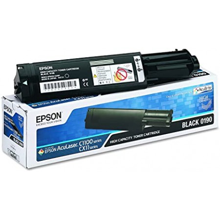 Epson C13S050190 CX11/C1100 Yüksek Kapasite Siyah Orijinal Toner Epson C13S050190 CX11/C1100 Yüksek Kapasite Siyah Orijinal Toner