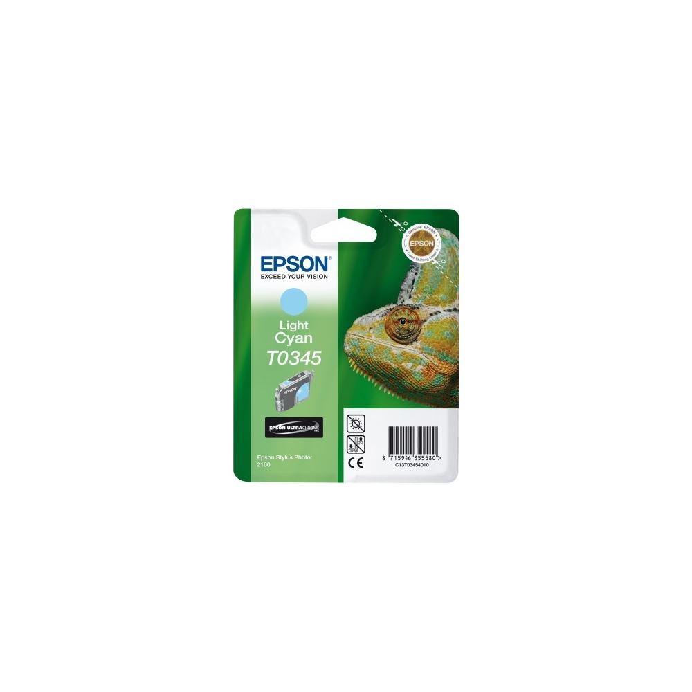 Epson C13T034540 (T0345) Açık Mavi Orjinal Kartuş 