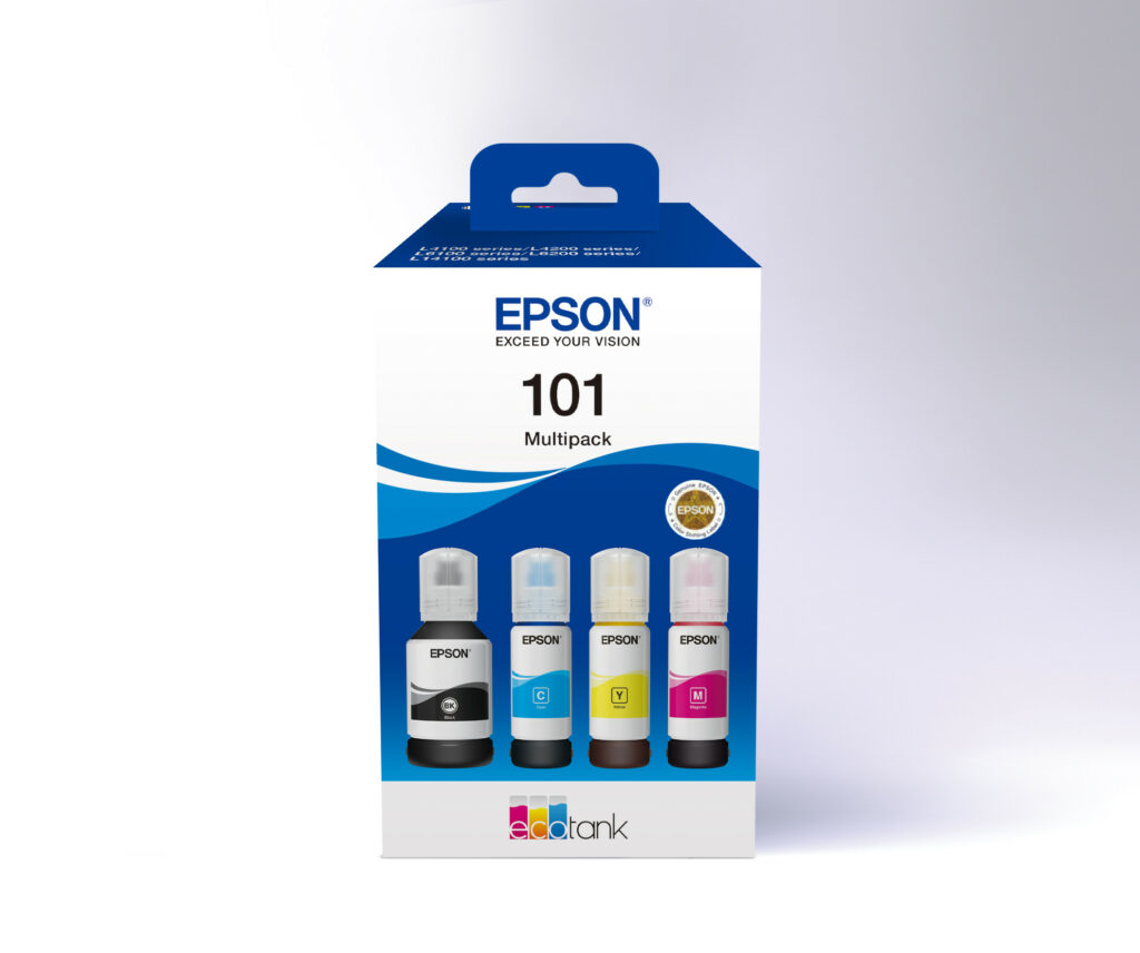 Epson C13T03V64A T101 EcoTank Multipack Mürekkep Seti