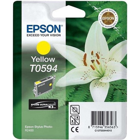 Epson C13T05944020 (T0594) Sarı Orjinal Kartuş Epson C13T05944020 (T0594) Sarı Orjinal Kartuş