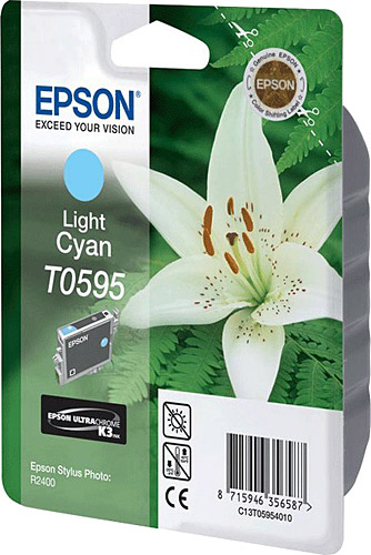 Epson C13T05954020 (T0595) Açık Mavi Orjinal Kartuş