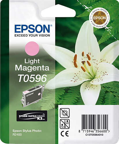 Epson C13T05964020 (T0596) Açık Kırmızı Orjinal Kartuş 