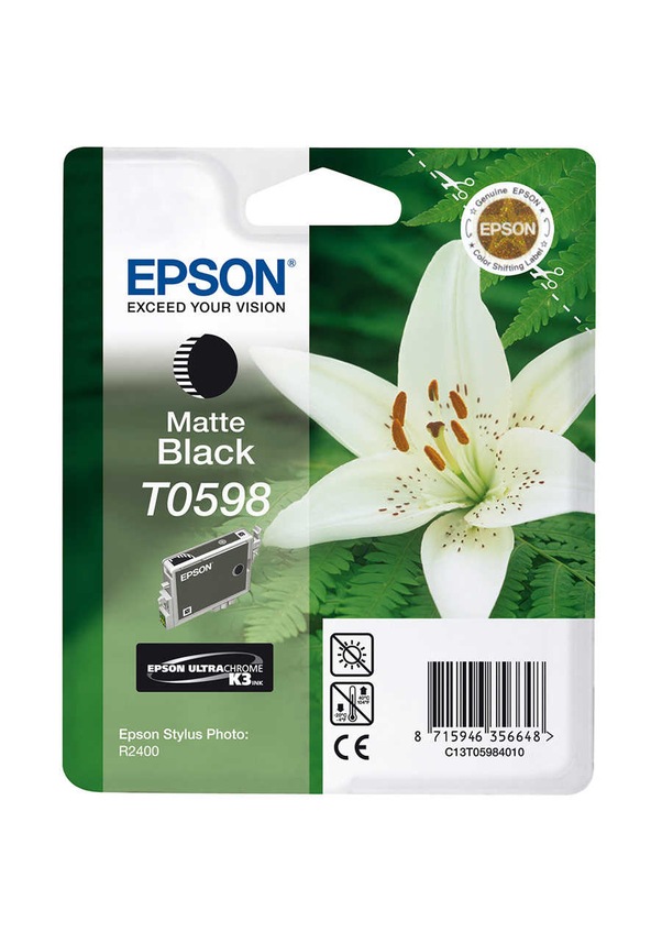 Epson C13T05984020 (T0598) Mat Siyah Orjinal Kartuş 