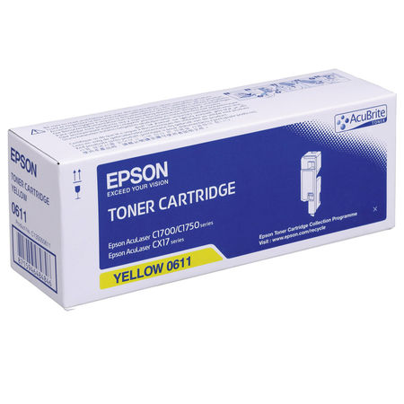 Epson (CX-17) C13S050611 Sarı Orjinal Toner Yüksek Kapasiteli