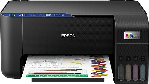 Epson Ecotank L3251 Fotokopi, Tarayıcı, Wi-Fi Mürekkep Tanklı Yazıcı