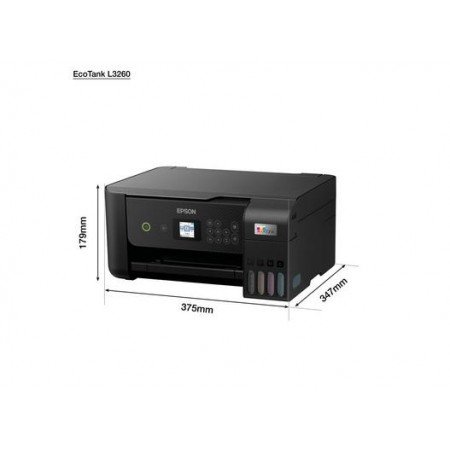 Epson EcoTank L3260 Fotokopi + Tarayıcı + Wifi Direct + Tanklı Mürekkep Püskürtmeli Yazıcı Epson EcoTank L3260 Fotokopi + Tarayıcı + Wifi Direct + Tanklı Mürekkep Püskürtmeli Yazıcı