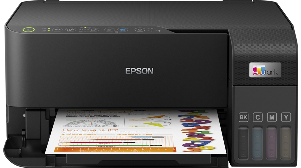 Epson Ecotank L3550 Wi-Fi Tarayıcı + Fotokopi Renkli Çok Fonksiyonlu Mürekkep Püskürtmeli 