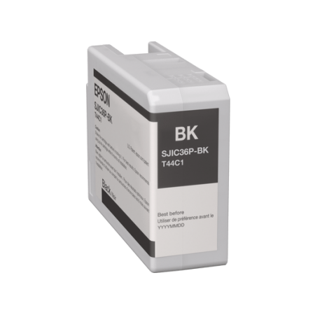 Epson SJIC36P-BK T44C1 C6500 C6000 Siyah Orjinal Kartuş Epson SJIC36P-BK T44C1 C6500 C6000 Siyah Orjinal Kartuş
