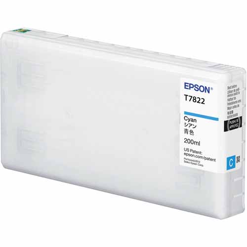 Epson SureLab SL D700 Cyan Renk Kartuş T7822
