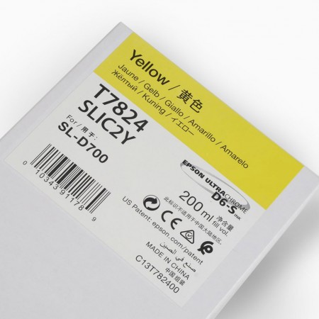 Epson SureLab SL D700 Yellow Sarı Renk Kartuş T7824 Epson SureLab SL D700 Yellow Sarı Renk Kartuş T7824