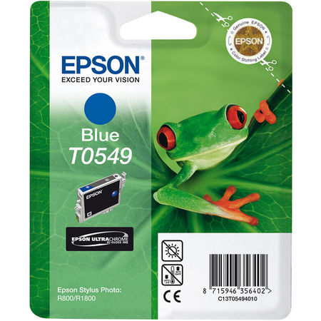 Epson (T0549) C13T05494020 Mavi-Blue Orjinal Kartuş