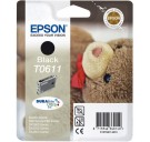 Epson (T0611) C13T06114020 Siyah Orjinal Kartuş