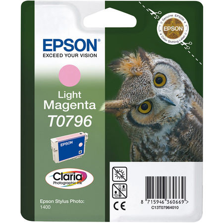 Epson (T0796) C13T07964020 Açık Kırmızı Orjinal Kartuş