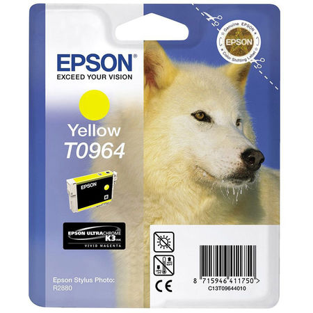Epson (T0964) C13T09644020 Sarı Orjinal Kartuş