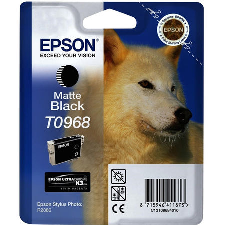 Epson (T0968) C13T09684020 Mat Siyah Orjinal Kartuş