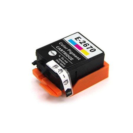 Epson (T267) C13T26704010 Kutusuz Renkli Orjinal Kartuş Epson (T267) C13T26704010 Kutusuz Renkli Orjinal Kartuş