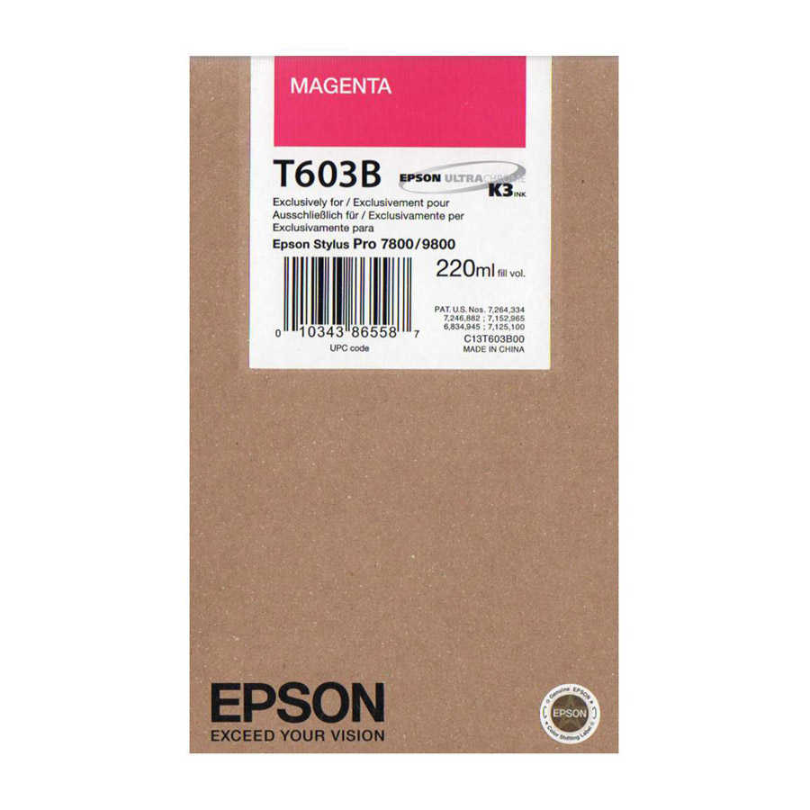 Epson T603B-C13T603B00 Kırmızı Orjinal Kartuş