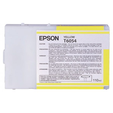 Epson (T6054) C13T605400 Sarı Orjinal Kutusuz Kartuş Epson (T6054) C13T605400 Sarı Orjinal Kutusuz Kartuş