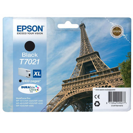 Epson (T7021XL) C13T70214010 Siyah Orjinal Kartuş