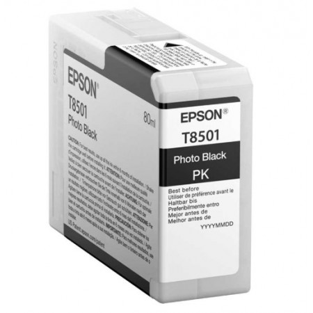 Epson T8501 Foto Siyah Orijinal Kartuş Epson T8501 Foto Siyah Orijinal Kartuş