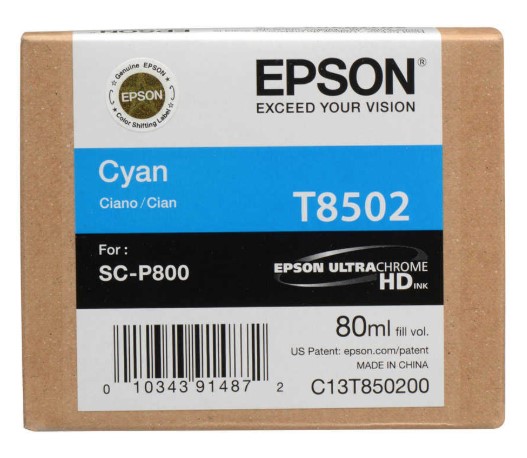 Epson T8502 Mavi Orjinal Kartuş 