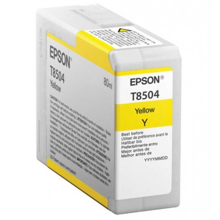 Epson T8504 Sarı Orjinal Kartuş Epson T8504 Sarı Orjinal Kartuş